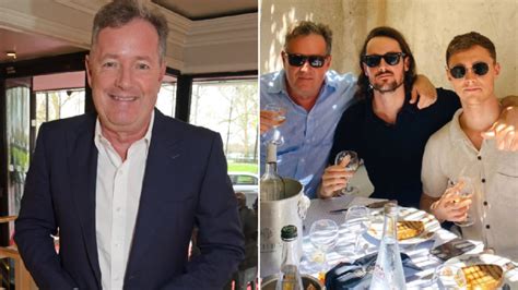 Piers Morgan finally reunites with sons as they enjoy St Tropez lunch | Metro News