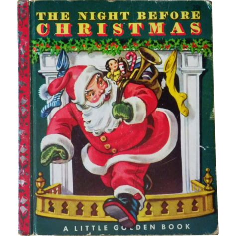 Vintage Children's Little Golden Book - "The Night Before Christmas" from blomstromantiques on ...