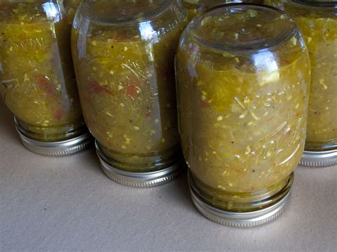 Green Tomato Relish