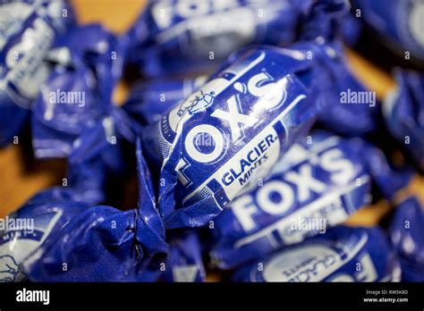 Foxs glacier mints Stock Photo - Alamy