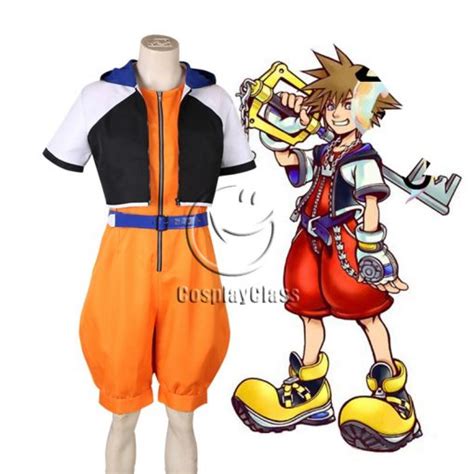 Kingdom Hearts III Sora Cosplay Costume - CosplayClass