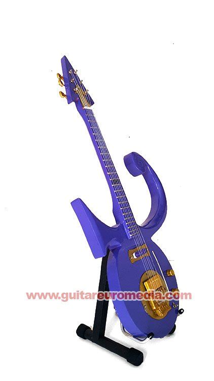 - Prince Purple Symbol Miniature Guitar Replica Collectible - Guitar4Fans.com