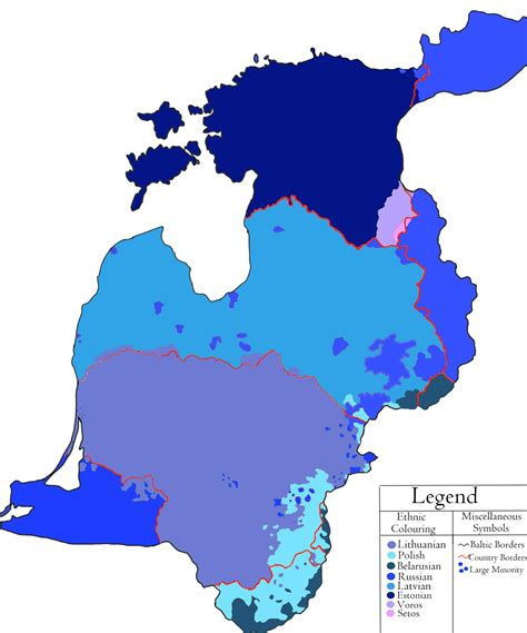 Ethnic Map of the Baltic Area(plus more) : r/MapPorn