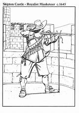 Coloring Page Royalist musketeer  Free Printables Img 14903 sketch template