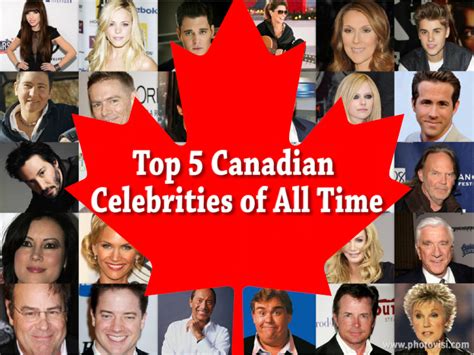 36 - Top 5 Canadian Celebrities of All Time - PodCavern