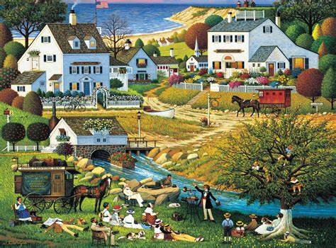 Buffalo Games - Charles Wysocki - Hound of the Baskervilles - 1000 Piece Jigsaw Puzzle | Buffalo ...