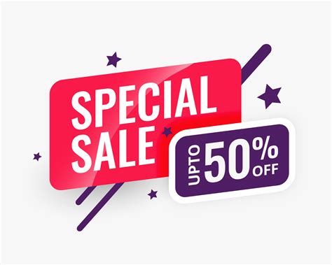 special sale abstract banner design template - Download Free Vector Art ...