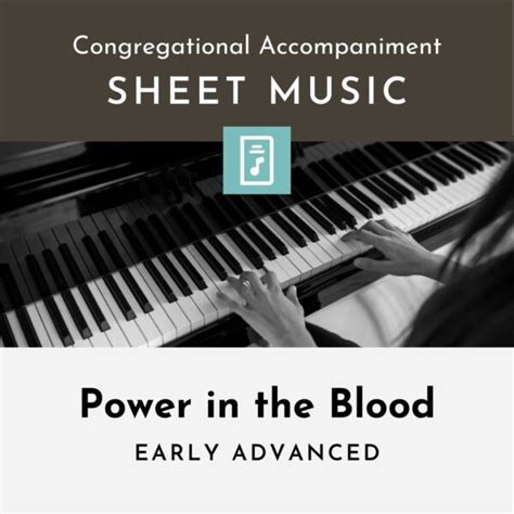 Power in the Blood - Sheet Music - Natalie Raynes Music