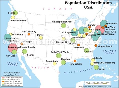 Most Populated Cities Usa - Goimages Name