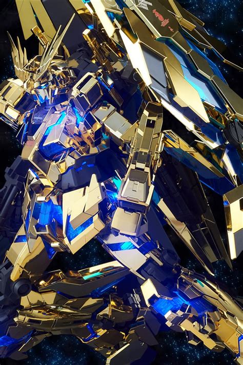 P-Bandai: PG 1/60 Unicorn Gundam 03 Phenex [Gold Plated] [Without LED ...