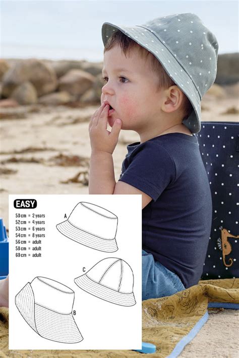 40+ Designs Baby Bucket Hat Sewing Pattern | AleiaAjradah