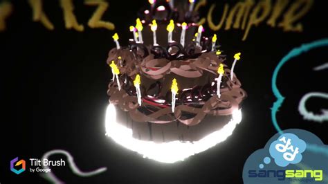 Cake VR Happy Birthday - YouTube