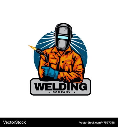 Welding logo design Royalty Free Vector Image - VectorStock