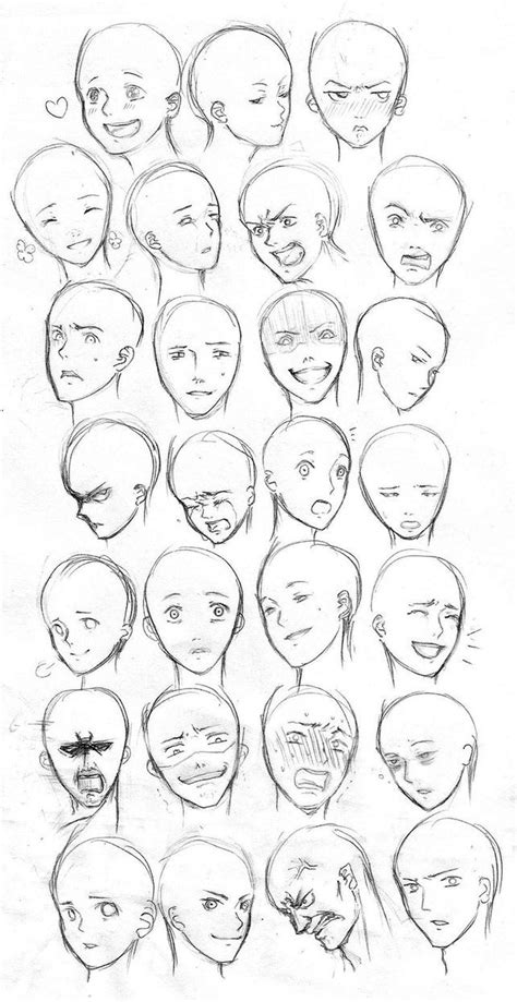 How To Draw Anime Mouth Expressions / Happiness is suggested by very ...