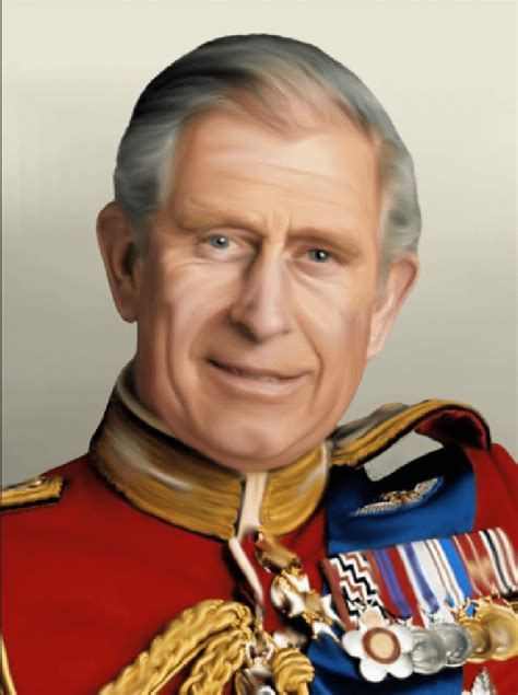 I saw other guy did portrait of King Charles III so I decided to try it ...