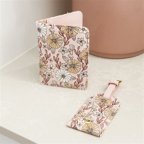 Passport Holder Floral - Mokye