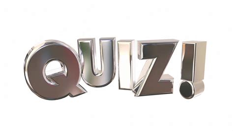 Quiz Test Surprise Contest Questions Game Word 3d Animation Motion ...