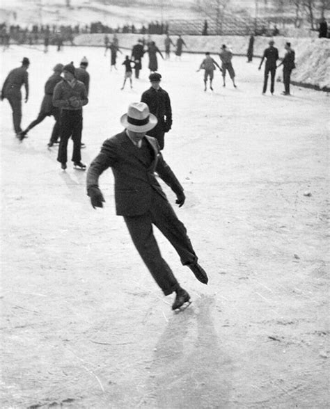 Ice skating | Ice skating, Vintage photography, Vintage photographs