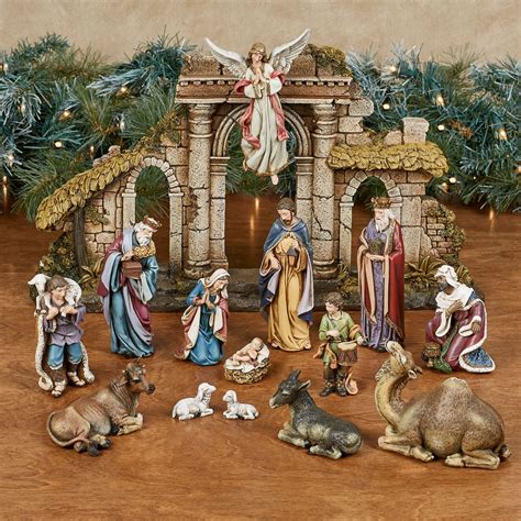 Heirloom 15 pc Nativity Set by Roman