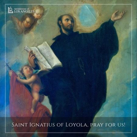 » Today Christians Celebrate Feast of St. Ignatius of Loyola, Patron ...