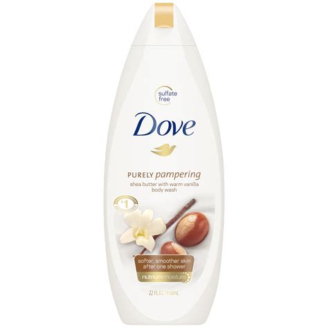 Dove Purely Pampering Shea Butter with Warm Vanilla Body Wash, 22 oz - Walmart.com