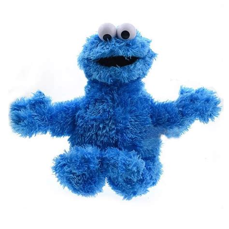 High Quality SESAME STREET SOFT PLUSH Puppet Toys Cookie Monster 40cm ...