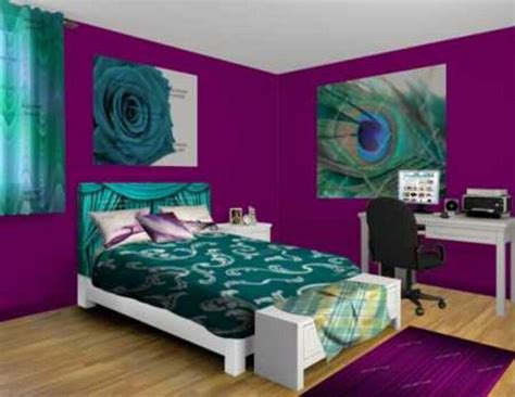 Teal & purple...one of my favorite color combinations Teal Bedroom Paint, Teal Bedroom Decor ...