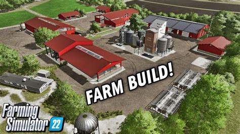 Farm Build Extended! (Elmcreek Ep 19) | Farming Simulator 22 - YouTube