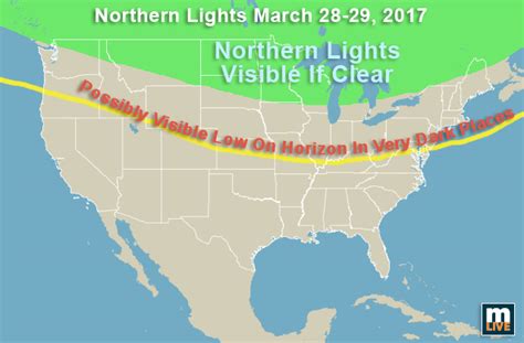 Where and when to see northern lights tonight in Michigan, Midwest ...