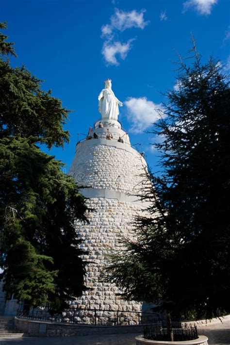 Our lady of lebanon statue. Virgin marie statue, our lady of lebanon ...