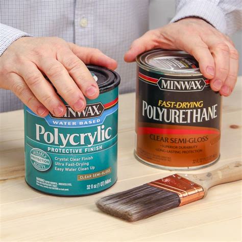 Polycrylic vs Polyurethane (Are They The Same?) | Saws on Skates®