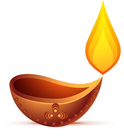 Diwali Oil Lamp - Diwali Oil Lamp Png Clipart - Full Size Clipart ...