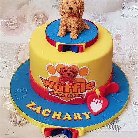 Waffle The Wonder Dog Personalised Cake Topper | ubicaciondepersonas ...