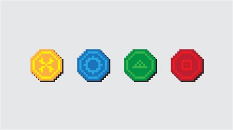 pixel art play button 7641789 Vector Art at Vecteezy