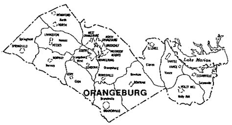 Orangeburg County, South Carolina – S-K Publications