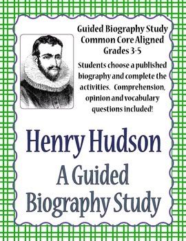 Henry Hudson Explorer by Diana Bailey | Teachers Pay Teachers