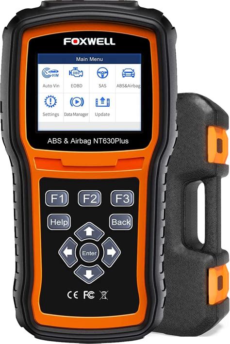 Buy FOXWELL NT630 Plus OBD2 Scanner with ABS Auto Bleed Scan Tool ABS Airbag Scanner ...