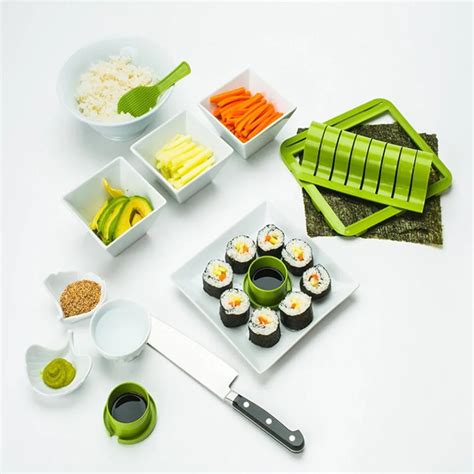 Aliexpress.com : Buy Super Easy Sushi Making Kit DIY Sushi Maker Tools Machine Set Rice Roller ...