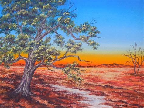 Australian Outback Paintings 2 | Australian painting, Painting, Landscape paintings