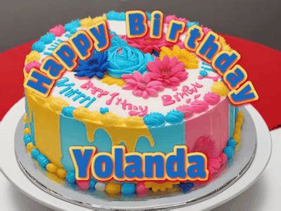 Happy Birthday Yolanda GIF 37