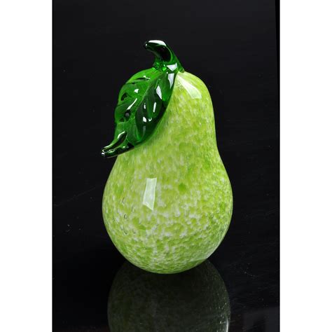 Viz Glass Hand Blown Art Glass Fruit Sculpture & Reviews | Wayfair