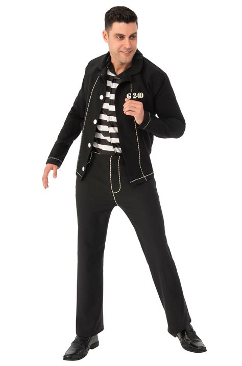 Elvis Jailhouse Rock Adult Costume - PureCostumes.com