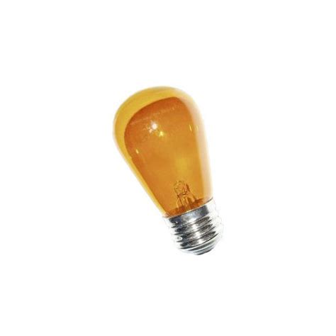 Amber S14 Transparent LED Sign Bulb | Display Sales