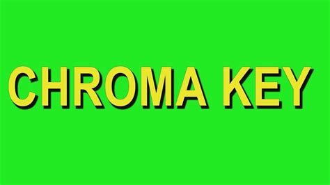 Background chroma key green screen - footballhoure