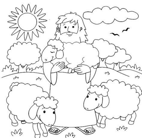 Parable Of The Lost Sheep + Activity Sheets