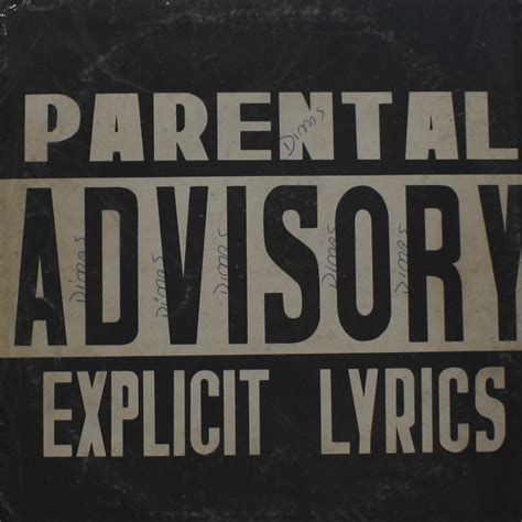 Parental Advisory Album Cover Template