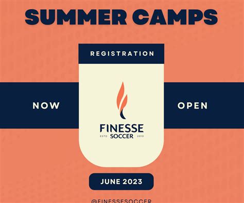 2023 Summer Camp - Finesse Soccer