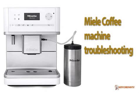 Miele coffee machine troubleshooting: 16 Problems and Solutions ...