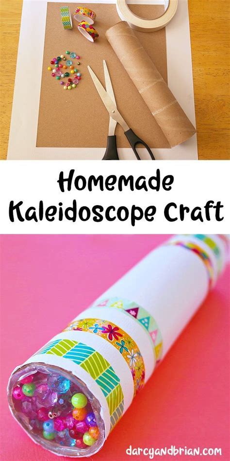 DIY Kaleidoscope Craft Tutorial for Kids [Step-by-Step Pictures] | Fun ...