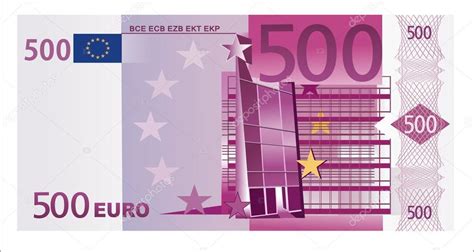 500 euro banknote — Stock Vector © mitay20 #24897267